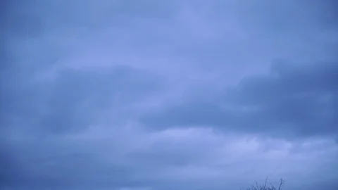 Timelapse of sky getting dark / nighttime Stock Footage 104445176