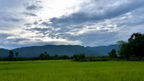 Timelapse sky in holiday Stock Footage 120982019