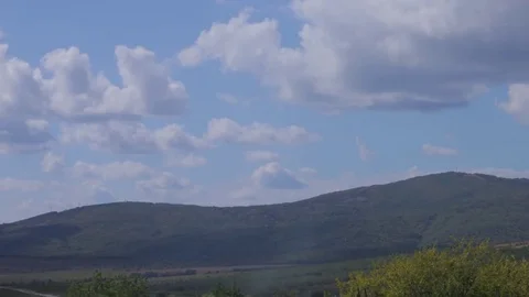 Timelapse sky mountains Stock Footage
