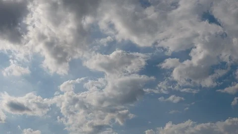 Timelapse sky with moving clouds 4k high quality resolution Stock Footage 109428217
