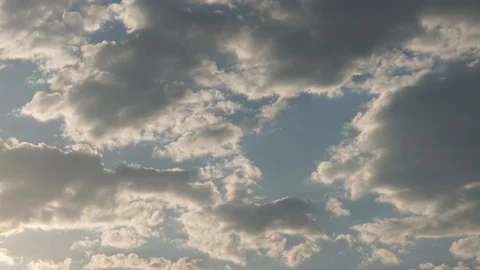 Timelapse sky with moving clouds 4k high quality resolution Stock Footage 109428369