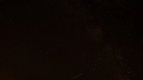 Timelapse of sky at night Stock Footage 115090185
