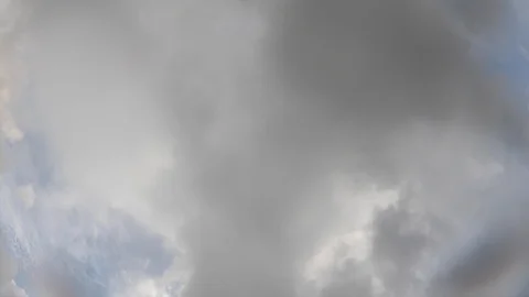 Timelapse of sky when it rains Stock Footage 121746949
