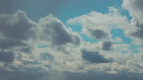 Timelapse of snow clouds, snowfall Stock Footage 130863036