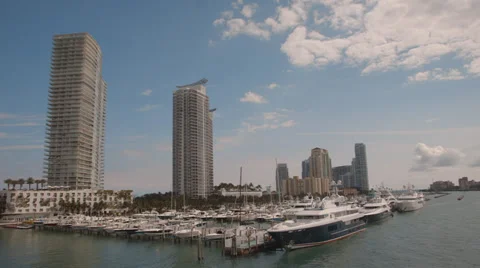 Timelapse of South Beach Vidéo 39589452