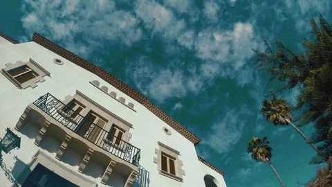 Timelapse Spanish House Stock Footage 73898157
