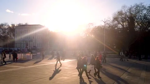 Timelapse of the Square, 4K Stock-Footage 148233575