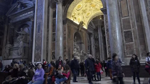 Timelapse St Peter busy day Stock-Footage 46717287