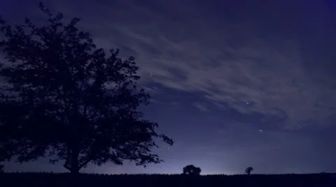 Timelapse star field Stock-Footage 11559498