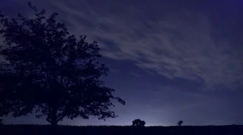 Timelapse star field Video stock 11607245