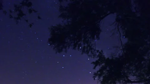 Timelapse star field Video stock 11607249