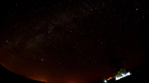 Timelapse star Stock Footage 101022704