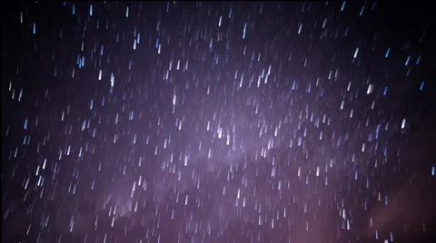 Timelapse of Star trails Stock Footage 40960679