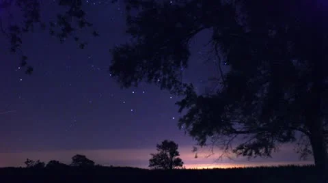 Timelapse star trials Stockbeeldmateriaal 11607222