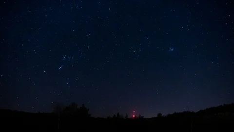 Timelapse Stars Video stock 89621069