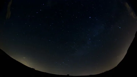 Timelapse of stars Stock Footage 115080009