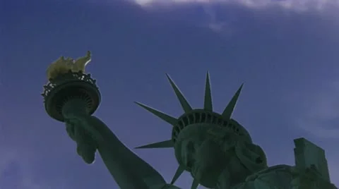 Timelapse Statue of Liberty Stock-Footage 11559846