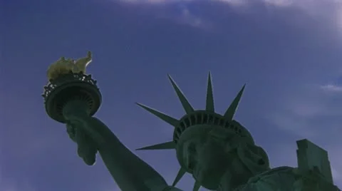 Timelapse Statue of Liberty 스톡 동영상 11607682
