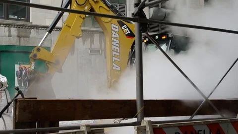 Timelapse Steam Backhoe 스톡 동영상 71283383