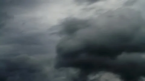 Timelapse of storm clouds Stock Footage 11862694