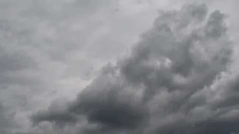 Timelapse of storm clouds. Video stock 89716494