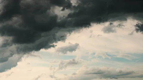 Timelapse, storm clouds Stock Footage 156961066