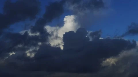 Timelapse of Storm clouds Stock Footage 328596493