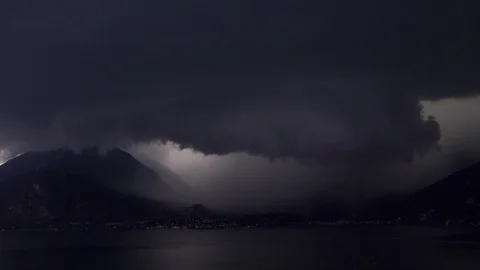 TIMELAPSE STORM Stock Footage 122346570