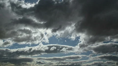 Timelapse of stormy clouds Stock Footage 115080143