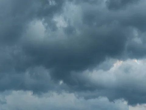 Timelapse of stormy clouds before the rain, Tokyo, Japan Video stock 80618696