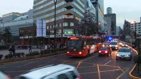 Timelapse street Stock Footage 24816044