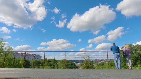 Timelapse of summer sky Video stock 250670140