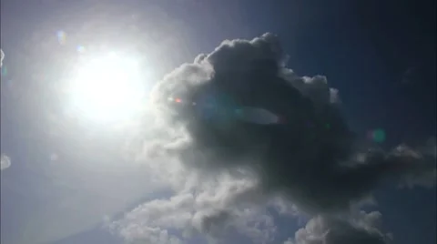 Timelapse Sun and Couds 動画素材 8766559