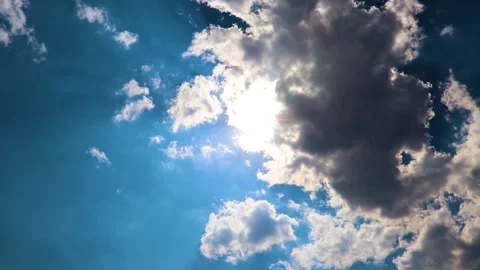 Timelapse of the sun moving across the sky Stock Footage 304304359