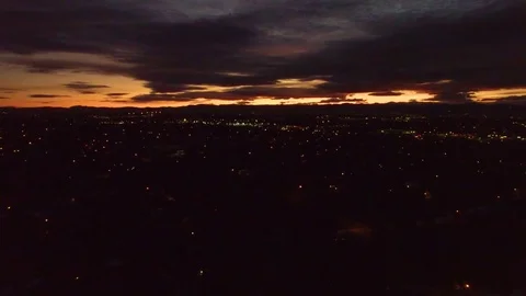 Timelapse sun set Golden Stock Footage 71959662