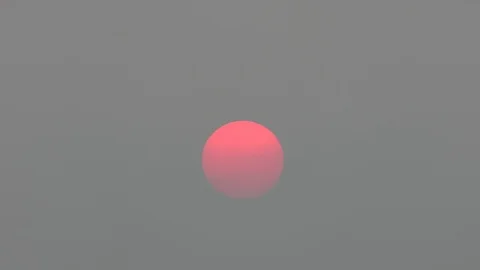Timelapse Sun Silhouette Go Down Up Sunset Sunrise Stock Footage 106019651