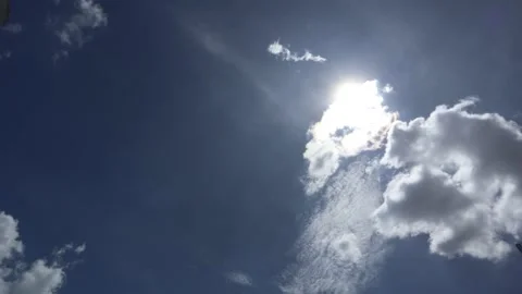 Timelapse of sunlight and soft clouds Stock Footage 221827051