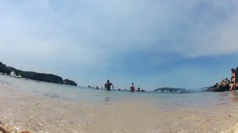 TimeLapse At The Sunny Beach 스톡 동영상 26527908