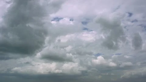 Timelapse sunny clouds Видео 11579693