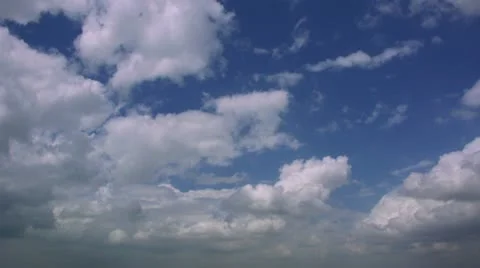 Timelapse sunny clouds Vídeo Stock 11599380