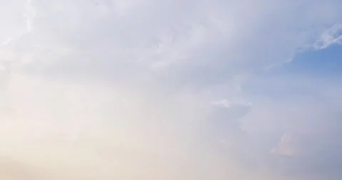 Timelapse of the sunny sky with some could in summer sunshine day. Stock Footage 139124489