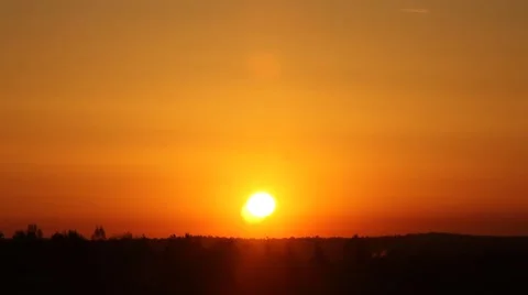 Timelapse Sunrise Clouds Vídeo Stock 46755704