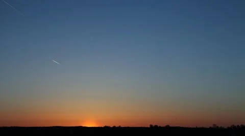 Timelapse Sunrise Clouds Vídeo Stock 46757915