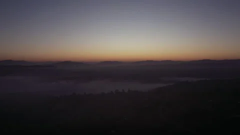 Timelapse of the sunrise with clouds Stock Footage 273749082