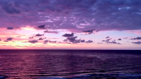 Timelapse of sunrise at coast of the sea Stock Footage 80353676