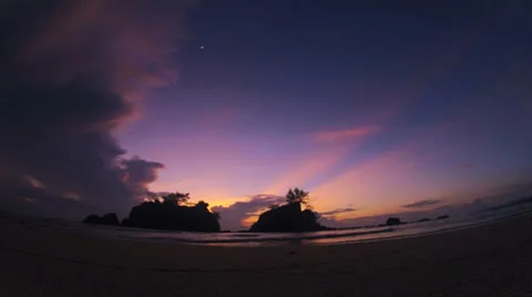 Timelapse of  Sunrise Stock Footage 23553033