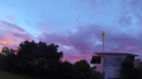 Timelapse of the Sunrise Video stock 49967553