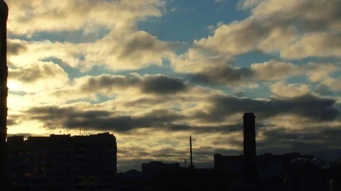 Timelapse at sunrise Stock Footage 91620829