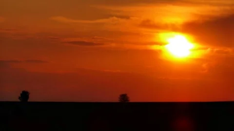 Timelapse sunrise in FullHD Stock Footage 76489538