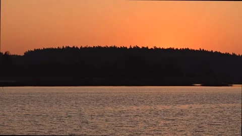 Timelapse: sunrise by the lake Stock Footage 165280317